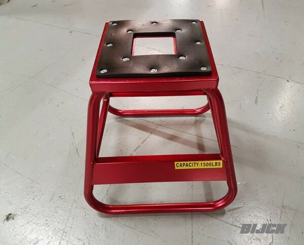 Aluminium Bikestand Motorsteun Red